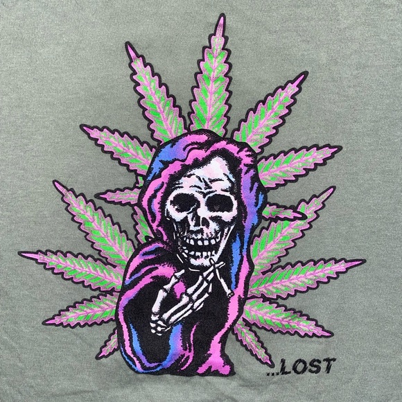 LOST Short Sleeve T-Shirt - Men size M - Picture 2 of 3